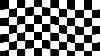 Universal chequered flag Chrome Gear Shift Knob for non-lift reverse cars - Picture 5 of 6