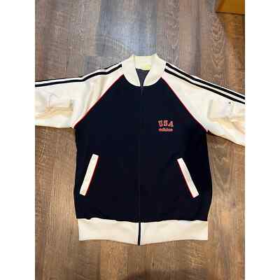 Vintage adidas USA track jacket size Med | eBay