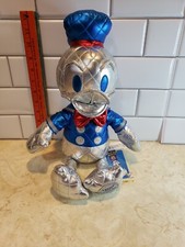 Disney Plush Donald Duck Stuffed Metallic Silver 85th Anniversary Edition