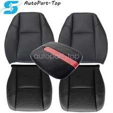 For Cadillac Escalade 07-14 Driver Passenger Seat Cover Console Cover Black