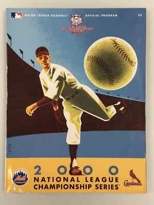 2000 National League Championship Series NLCS NY Mets Cardinals Official Program