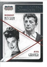 Robert Mitchum/Ava Gardner-2015 Panini Americana Screen Legends Co-Stars #7