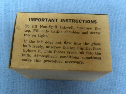 U.S. Navy No-Spill Inkwell in Box - Picture 5 of 5