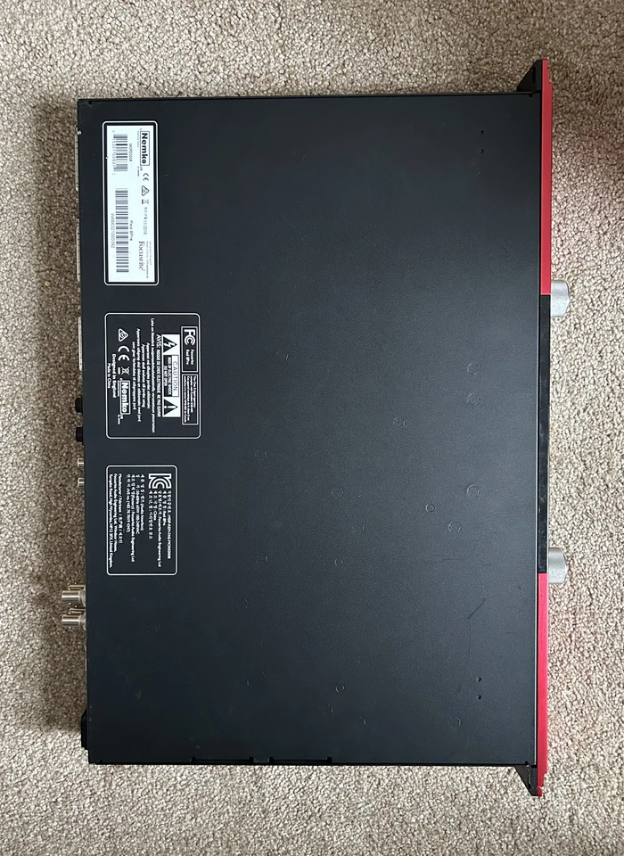 Focusrite Red 8Pre. Thunderbolt, Dante, PT HD Audio Interface. Great Condition. - Image 3 of 4