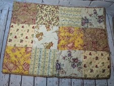 Nobility By Dillard's Quilted Pillow Shams Standard Size Boho Farmhouse Chic
