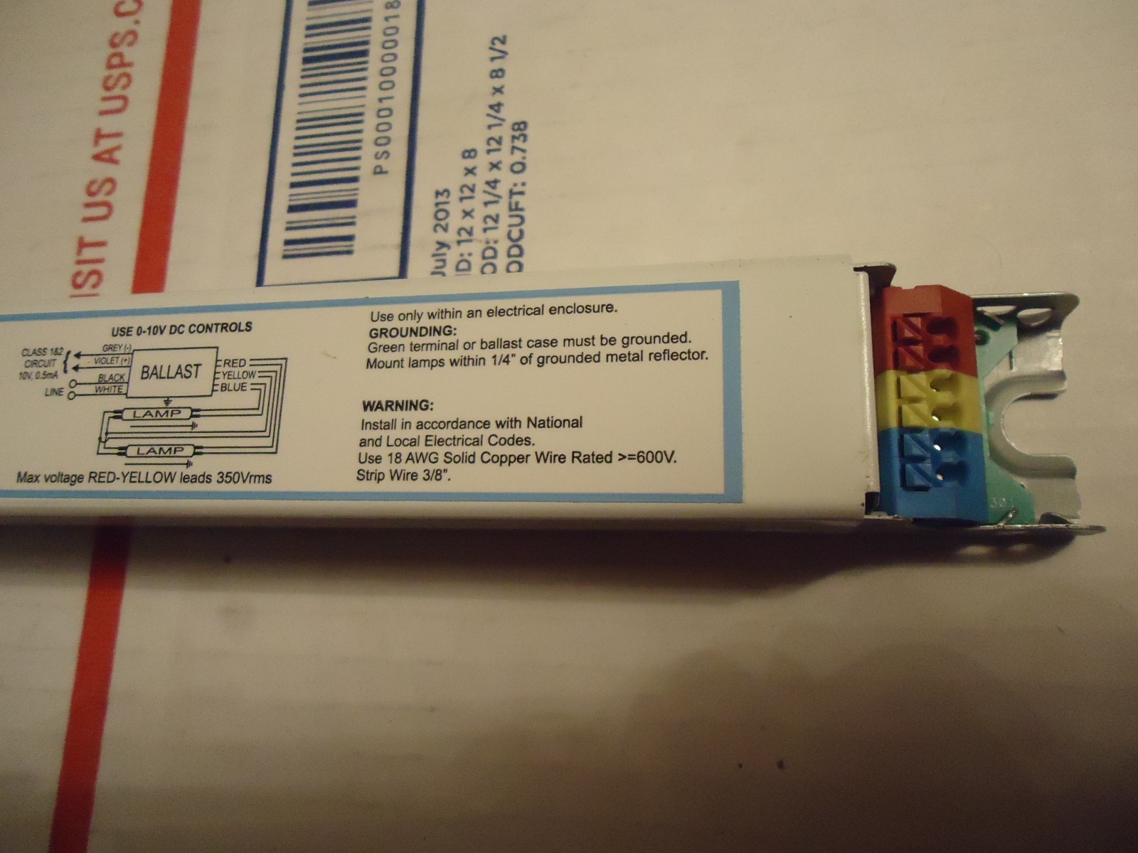 Philips Advance Izt2s28d35m Dimming Ballast Electronic 120 to 277v for sale online