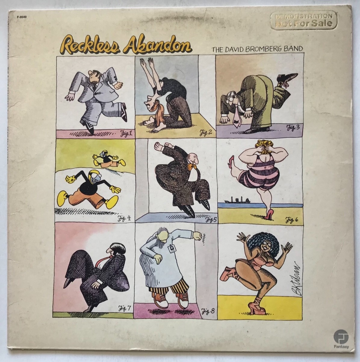 The Dave Bromberg Band - Reckless Abandon - 1977 - Vinyl LP - GOLD