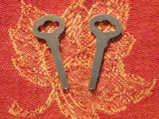  Pair of Flat Keys For Vtg. Singer Treadle Sewing Machine Drawers
