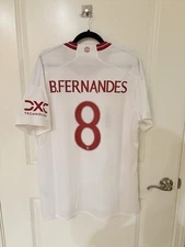 Manchester United 2023/24 Third Jersey Bruno Fernandes Size XL
