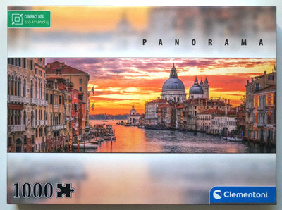 1000 Teile PANORAMA Puzzle - VENEDIG - Clementoni - vollständig - Nur 1 x Porto