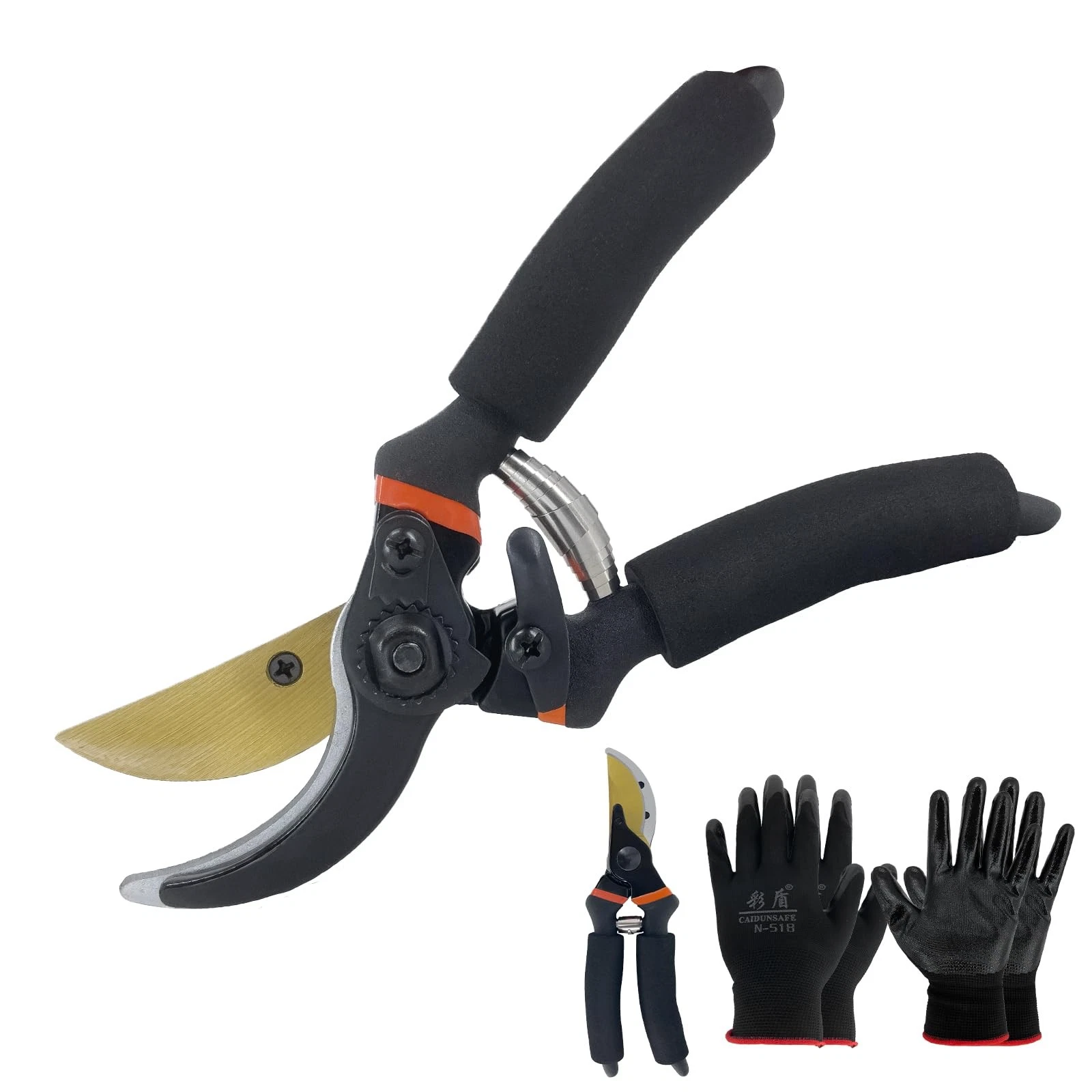2 PCS Pruning Shears for Gardening, Heavy Duty 8" Hand Pruners Gardening Shea...
Opens in a new wind