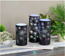 Set of 3 Celebration Hurricanes by Valerie