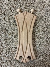 BRIO 33477 Curved Track Piece Used Great Shape