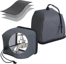 2 Pack Outdoor Faucet Covers, Reusable Spigot Cover Insulated for Winter Freeze