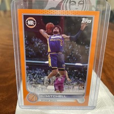 2022-23 Topps NBL National Basketball League - DJ Mitchell #18 Orange /25 (RC)