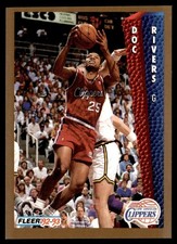 1992-93 Fleer Doc Rivers Los Angeles Clippers #103