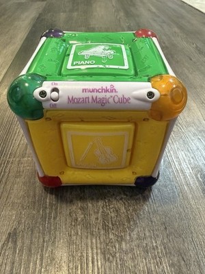 Munchkin Mozart Magic Cube Orchestra Music Baby Toddler Toy Developmental Tested