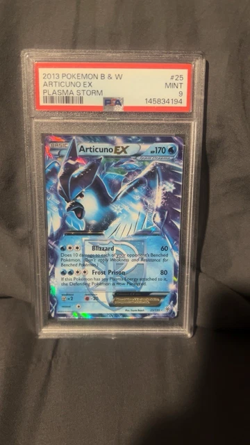 Pokemon Articuno EX Team Plasma 25/135 Plasma Storm Holo PSA 9 2013 POP 143