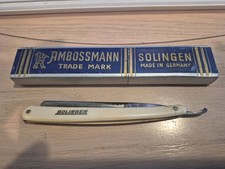 Ambossmann Solingen 30 German Straight Razor Good Condition