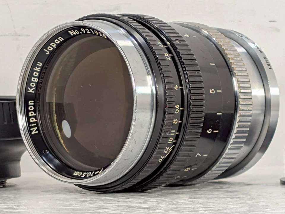 [Exc+4] Nikon Nikkor P 10,5cm 105mm f/2,5 Objektiv Für S-Mount Aus Japan - Bild 1 von 4