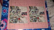Fort Minor The Rising Tied Promotional Stickers Lot Of 2
