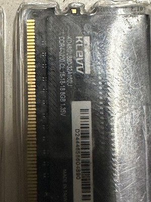 Klevv Bolt 8GB DDR 4 3200 