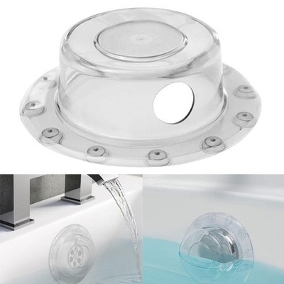 Ablaufverkleidung Ablaufabdeckung Badewanne Badezimmer 16x16x5cm 1 X PVC