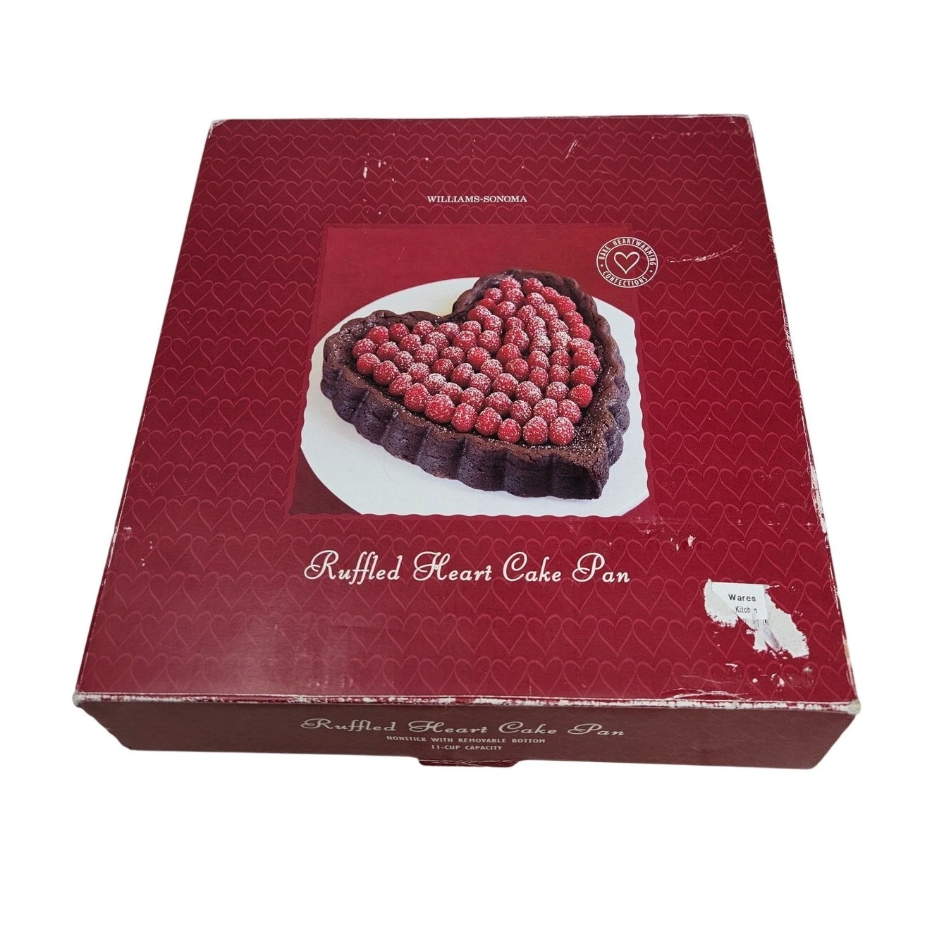 NEW Williams Sonoma Ruffled Heart Cake Pan Baking Valentines Nonstick
Opens in a new window or tab