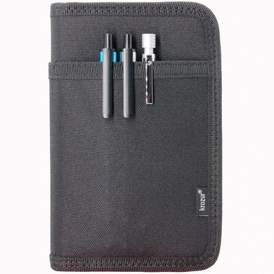 Krozur Field Notes Notebooks Cover 3.5 x.5.5 Pocket Notebook Cover with Pen H...