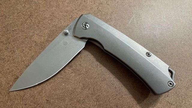 Kizer Knife Uli Hennicke T1 Ki3490 Folding Pocket Knife CPM-S35VN Plain Blade - Image 3 of 4