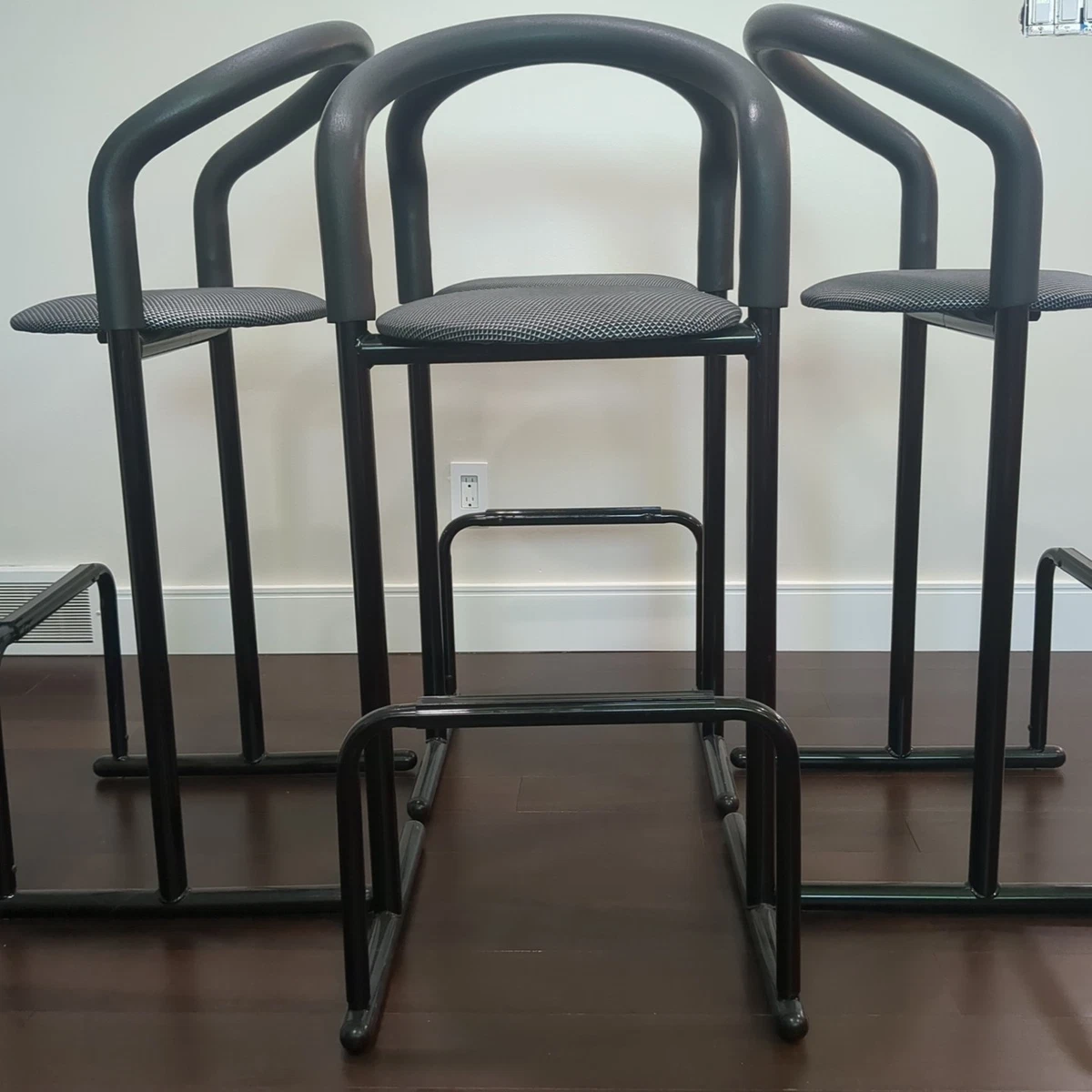Juego De 2 Taburetes De Bar De Altura De Mostrador, Taburetes De Bar Resistentes De 39.4