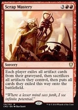 Magic/MTG Scrap Mastery CM2-116 Rare Englisch Excellent