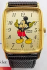 VINTAGE 1988 (BNOS) LORUS/SEIKO TANK MICKEY MOUSE GENT'S QUARTZ WRIST WATCH, SUP