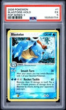 2006 POKEMON POP SERIES 3 #1 BLASTOISE-HOLO PSA 5 on eBay