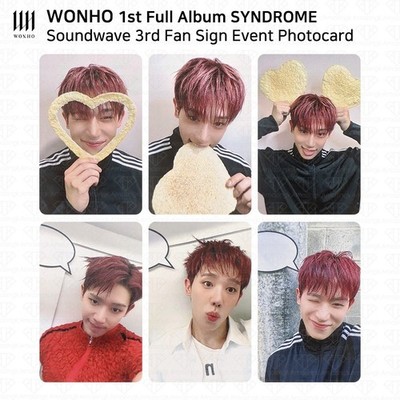 WONHO 1st Full Album SYNDROME Soundwave 3rd Fan Sign Event