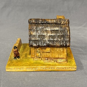 Sebastian Miniatures The First House Plimouth Plantation COPR 1952 SML-196