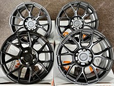 17" Black MR147 Alloy Wheels Fits Kia Sportage Stinger Venga Xceed Suv 5x114
