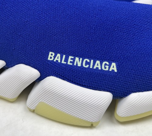 Taglia 42EU/9US - Balenciaga Speed 2.0 Trainer Blue Glow💙 NUOVO/VENDITA AL DETTAGLIO $1.000! - Foto 2 di 9