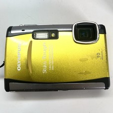 Olympus Stylus Tough 10MP Compact 3-9.9x Zoom Waterproof Shock Yellow