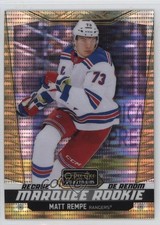 2024 O-Pee-Chee Platinum Marquee Rookies Seismic Gold 48/50 Matt Rempe #244 16fy