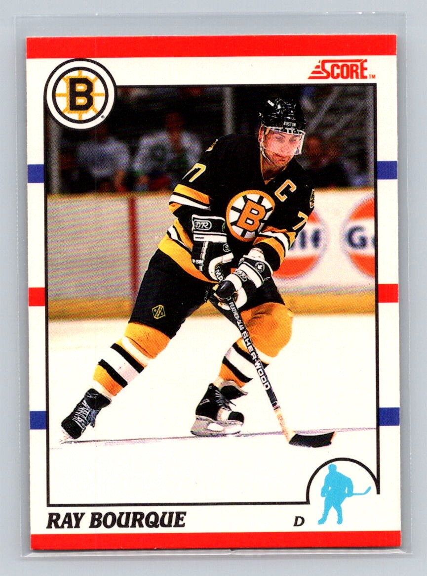 1990-91 Score Canadian #200 Ray Bourque Boston Bruins