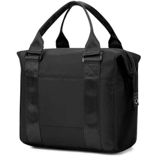 Lunch Box for Women Insulated Adult Tote Cooler Bag Work Picnic Office Black