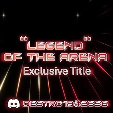 Brawlhalla | "Legend Of The Arena" Red BCX Title | Exclusive Code