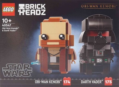 LEGO  BrickHeadz 40547 Obi-Wan Kenobi  & Darth Vader  - NEU & OVP