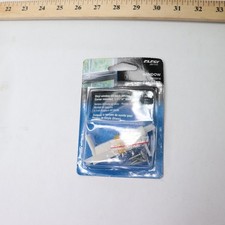 2-Pk Prime-Line Spring Loaded Tilt Latches Replacement White Plastic