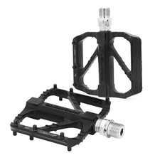 Mountain Bike Pedals Bicycle Pedal Flat Aluminum Sealed Bearing 9/16" BMX Road
