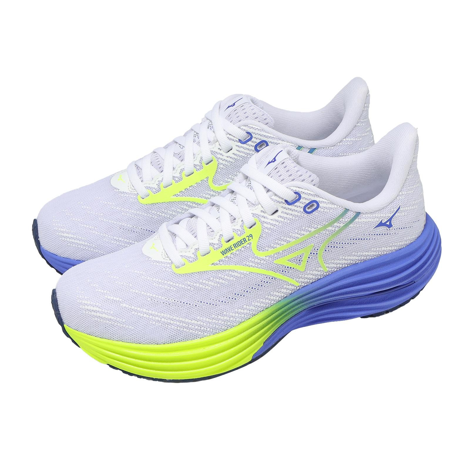 Mizuno Wave Rider 29 Super Wide White Yellow J1GD2506-71 24590₽