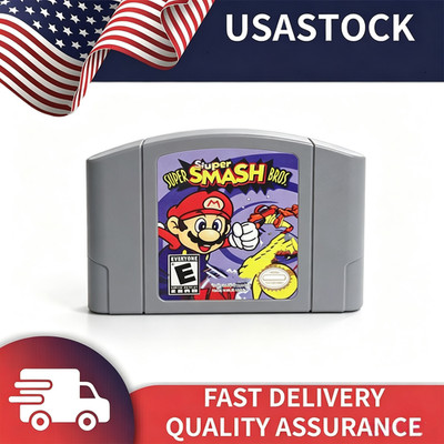 Super Smash Bros 64 Games For Nintendo 64 Console US Version