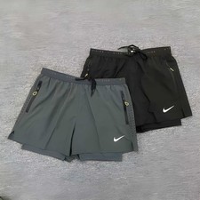 Nike Run Division Dri Fit Stride Running Shorts Mens 2 in 1 Double Layer 9625