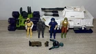 1980’s GI JOE 3.75” Figure Lot Of 5 Rare Men ARAH With Vehicles Soldiers Tank
